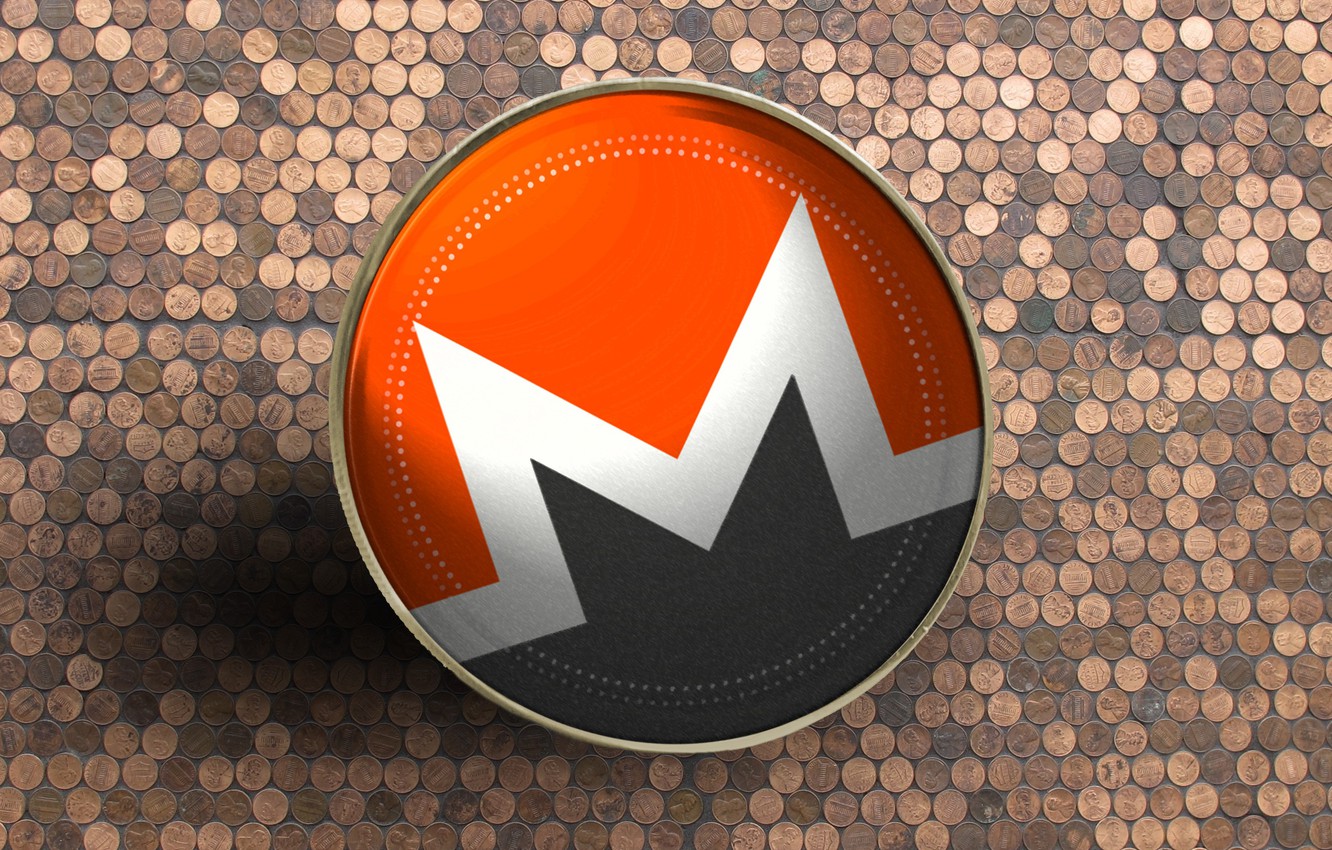 Wallpaper logo, currency, coin, Monero, monero, xmr images for desktop,  section hi-tech - download